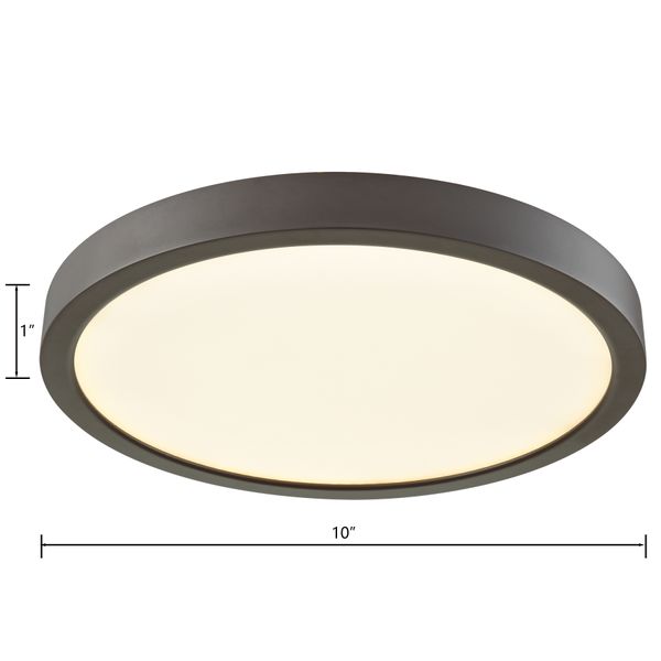 Titan 10'' Wide 1-Light Down Light - Oil Rubbed Bronze
