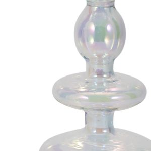 ELLENLAND CLEAR CANDLE HOLDER 11 (IN) 4