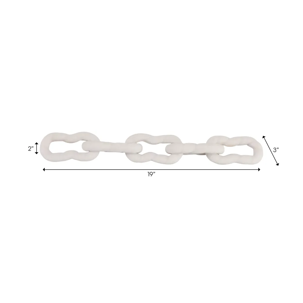 VALEMOOR WHITE BEAD 20 (IN)