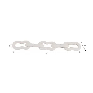 VALEMOOR WHITE BEAD 20 (IN) 9
