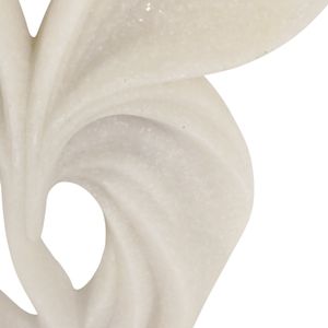 CLAYTONPARK SET OF 3 WHITE WALL SCULPTURES 15 (IN) 6