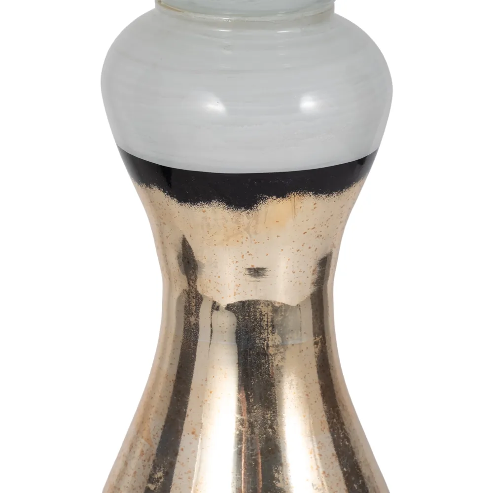 AIDENFIELD WHITE CANDLE HOLDER 23 (IN)