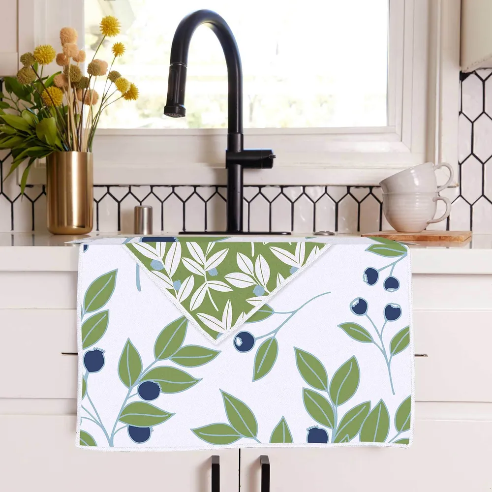 Blueberry Branch Eco Kitchen Tea Towel