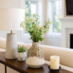 SAGEWELL BROWN VASE 9 (IN) 12