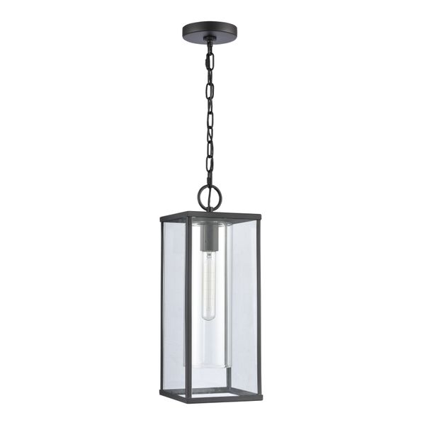 Augusta 7'' Wide 1-Light Outdoor Pendant - Matte Black