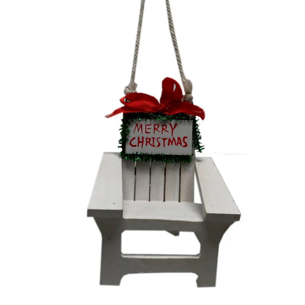 3" BEACH CHAIR CHRISTMAS ORNAMENT