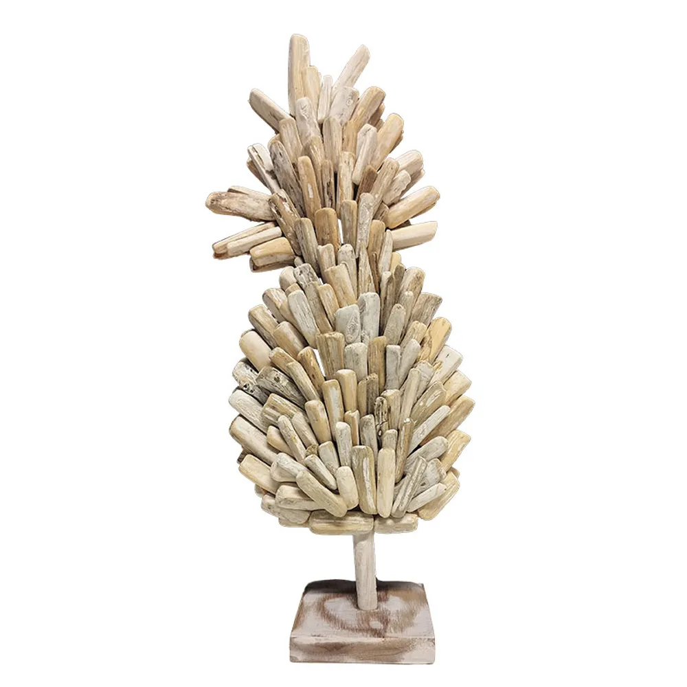 13" DRIFTWOOD PINEAPPLE