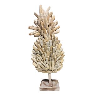 13" DRIFTWOOD PINEAPPLE 1