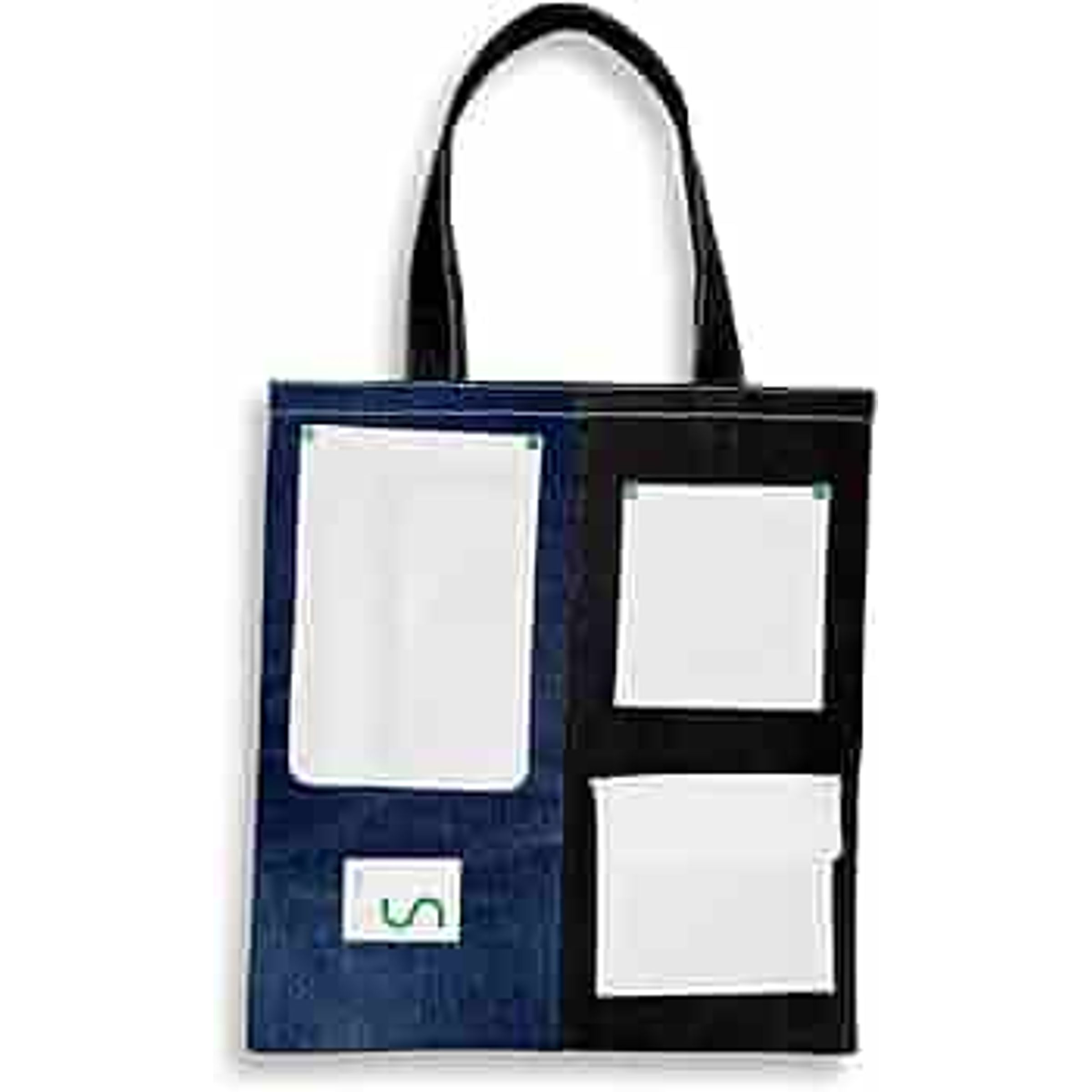 WATER-RESISTANT AQUALUX TOTE - DENIM