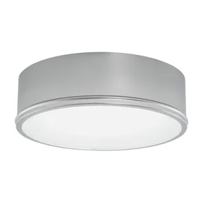 Getty 12″ Wide 1-Light Flush Mount - Brushed Nickel 1