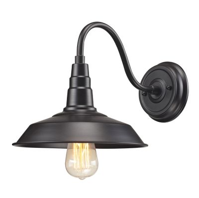 Urban Lodge 10″ High 1-Light Sconce - Oil Rubbed Bronze