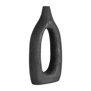 GRAYSONHAM BLACK VASE 14 (IN) 4
