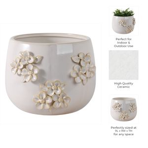 TRENTONVALE IVORY PLANTER 7 (IN) 11