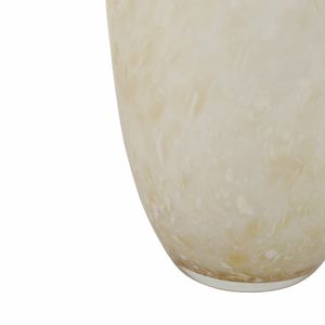 GORTONMOOR IVORY GLASS VASE 9 (IN) 6