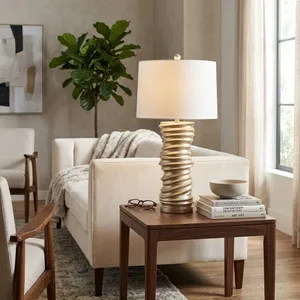 HAXTONHAM GOLD LAMP 29 (IN) 2