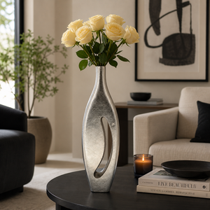 COLVINRUN SILVER VASE 20 (IN) 12