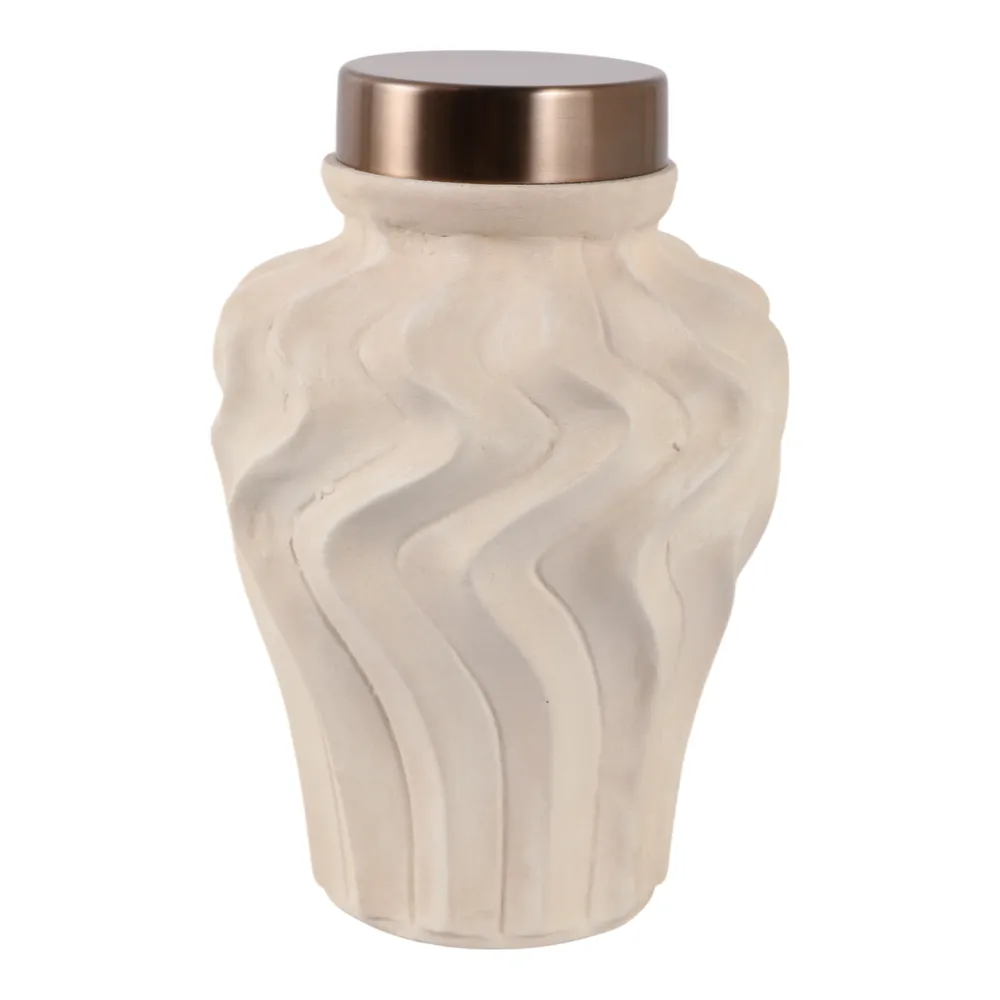 DEXTERMILL CREAM JAR 10 (IN)