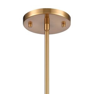 Lightweave 5.5'' Wide 1-Light Mini Pendant - Satin Brass 5