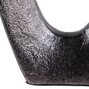 ALBAFORD BLACK VASE 8 (IN) 8