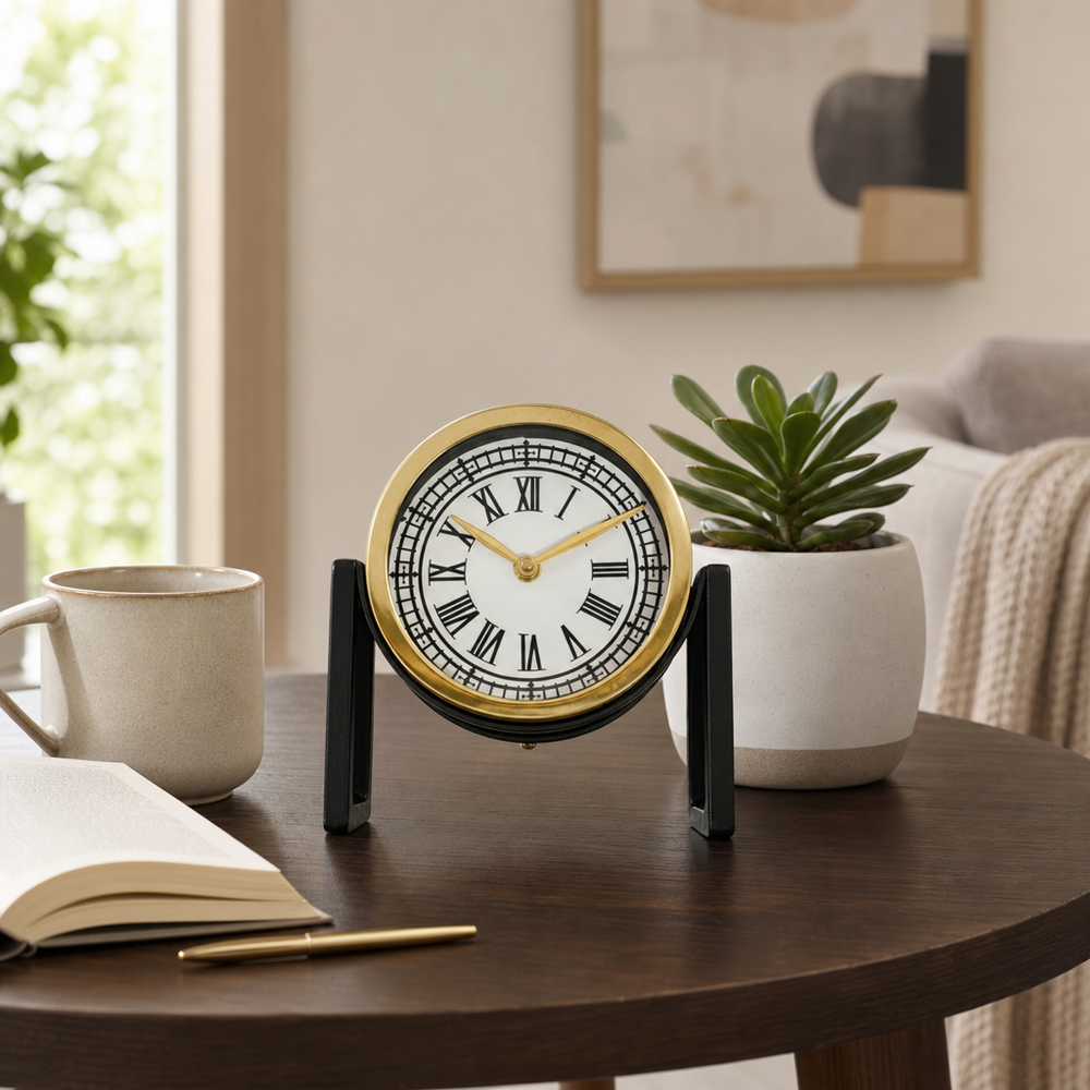 CABOTCROSS GOLD CLOCK 7 (IN)