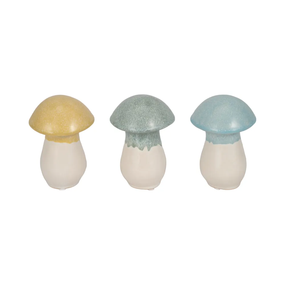 BRENTON SET OF 3 YELLOW DECOR 6 (IN)