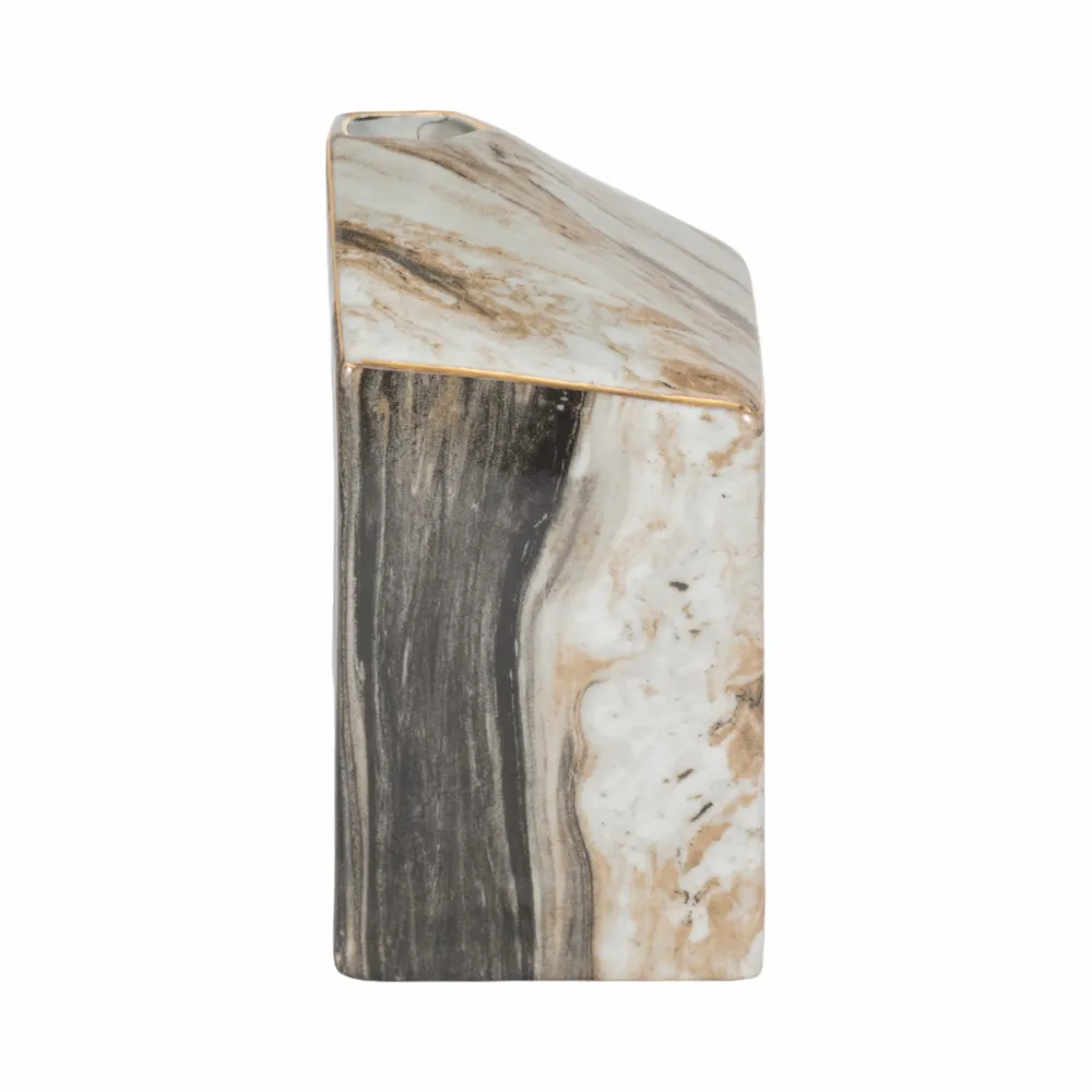 BOLTONSHAW GRAY VASE 9 (IN)