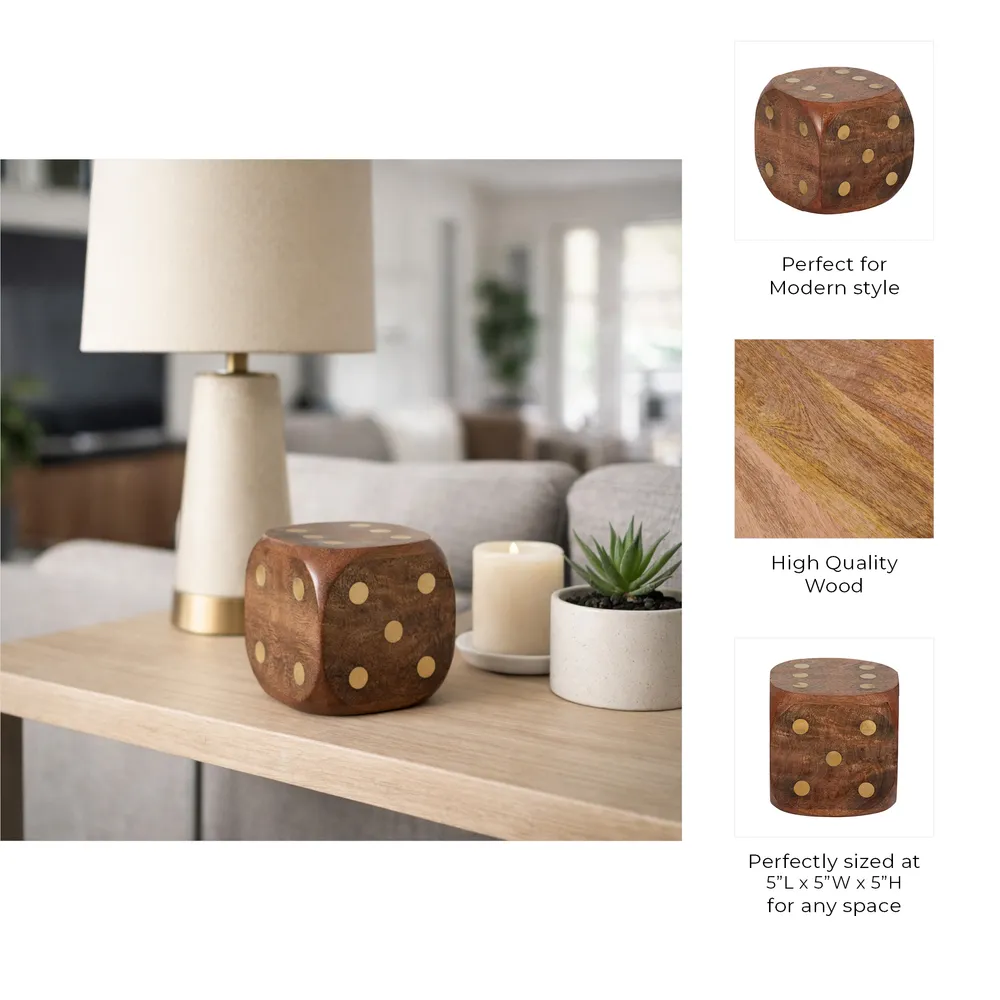 DEMPSEYBROOK BROWN DECOR 5 (IN)