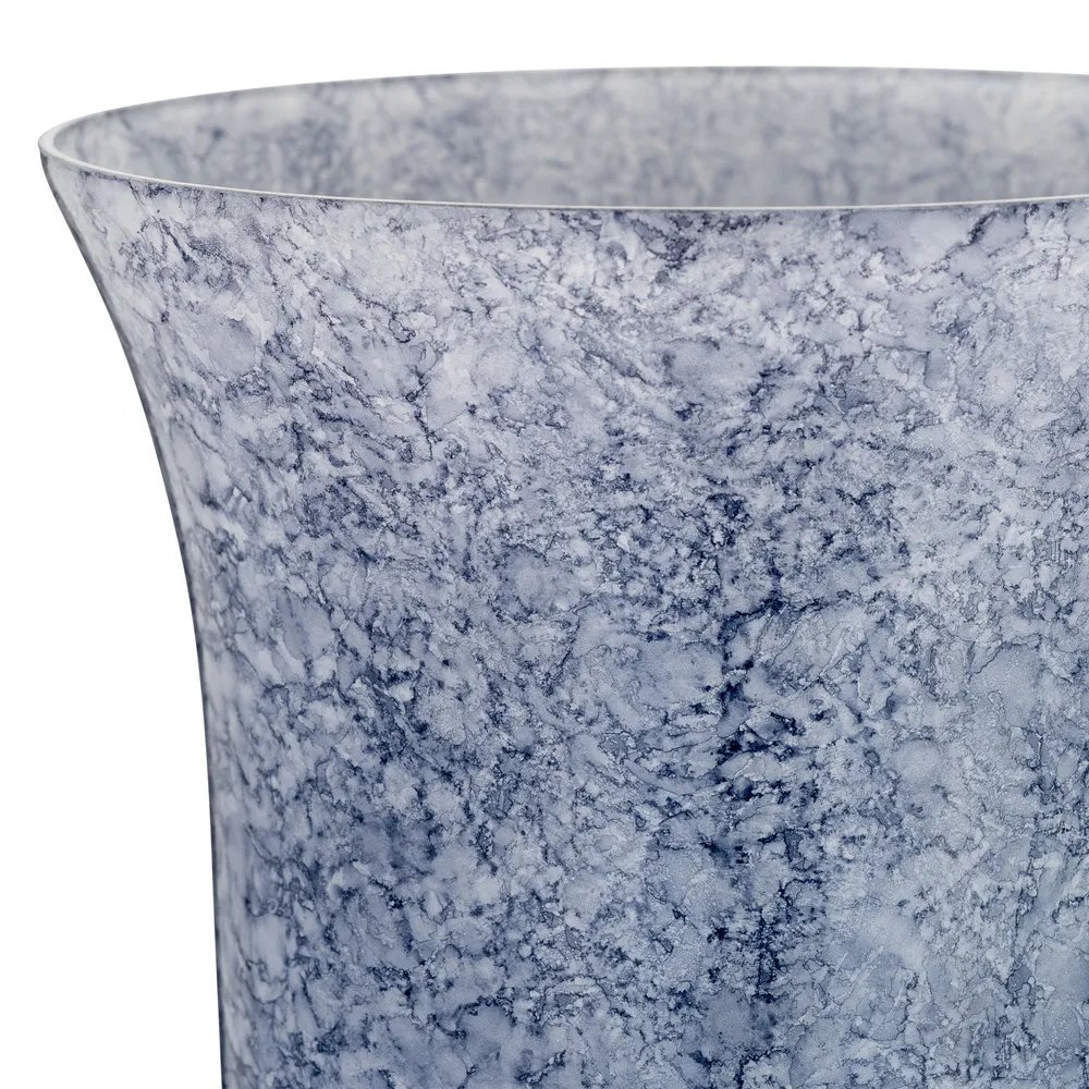 ELTONBROOK BLUE GLASS VASE 16 (IN)