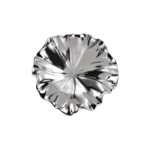 Petal Dimensional Wall Art - Set of 4 Silver 11