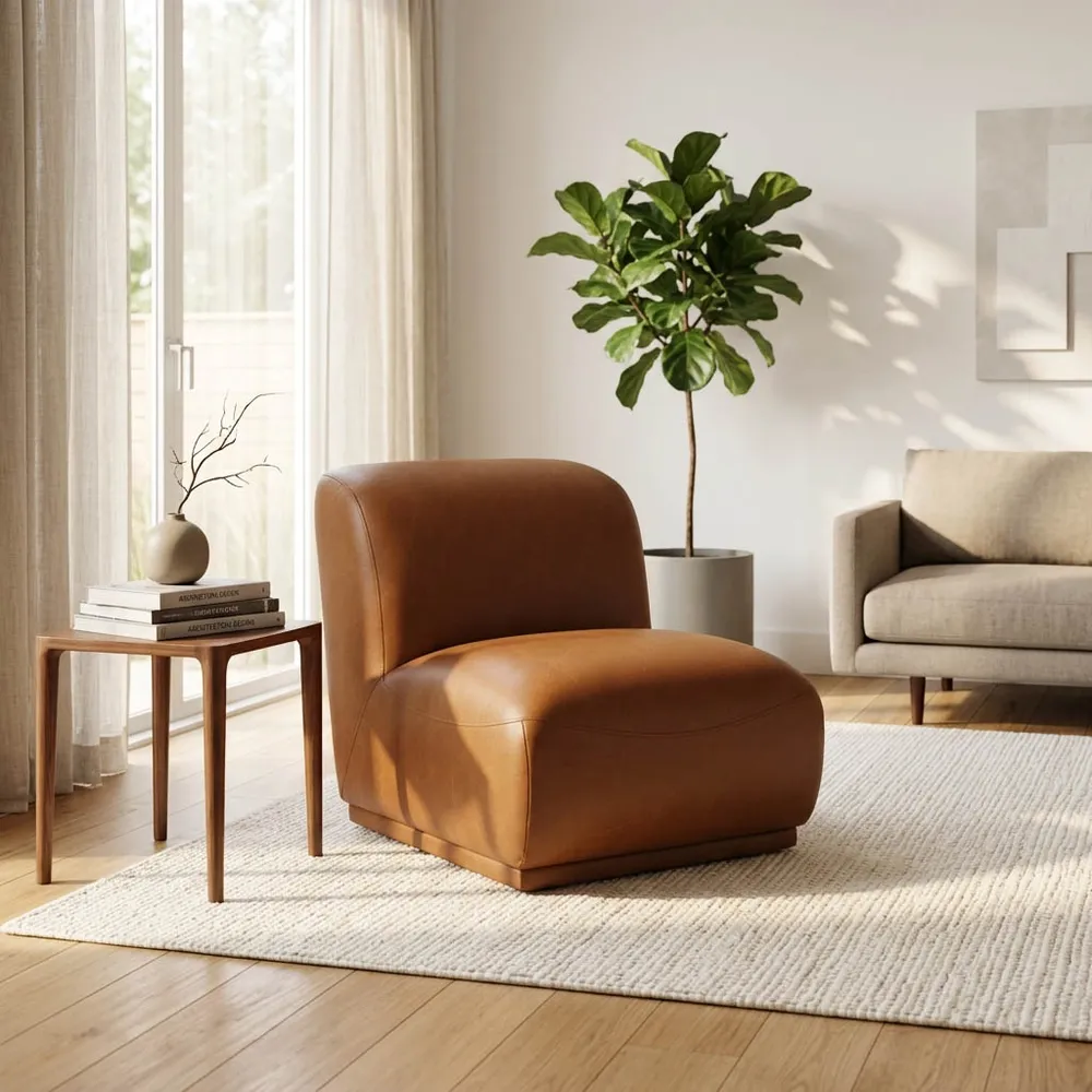 DENTONWAY BROWN CHAIR 33 (IN)