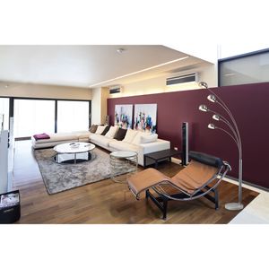 Penbrook 83'' High 5-Light Floor Lamp - Chrome 5