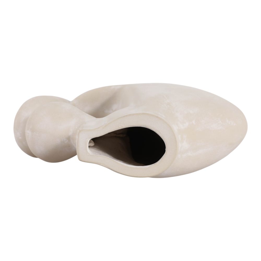 FERNMOOR IVORY VASE 17 (IN)
