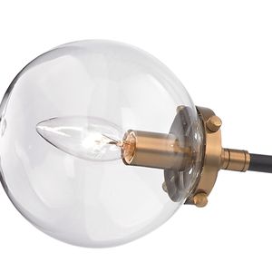 Boudreaux 26'' Wide 3-Light Chandelier - Matte Black with Antique Gold 2