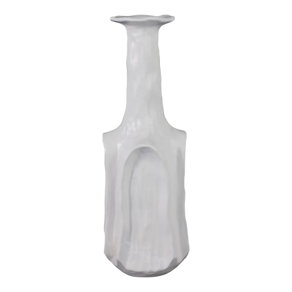 DAWSONWELL WHITE VASE 23 (IN)