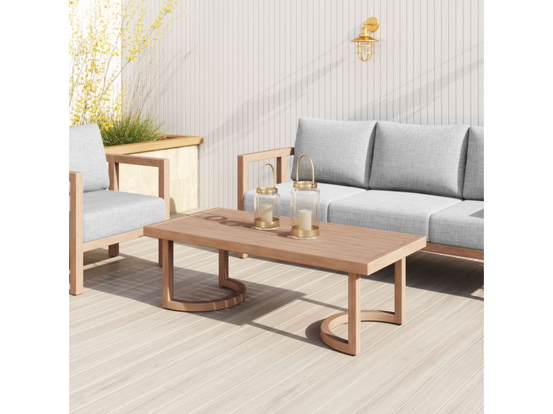 Leto Coffee Table Brown 2