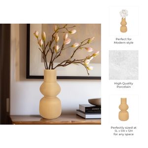 MORRISFORD BROWN VASE 12 (IN) 8