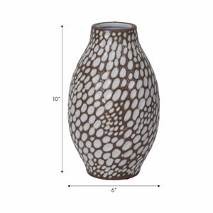 HARPERMILL BROWN VASE 10 (IN) 8