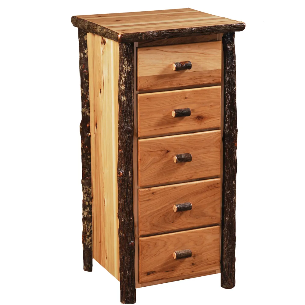 Hickory Log Storage Chest - Premium - Slate