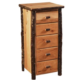 Hickory Log Storage Chest - Standard - Cinnamon