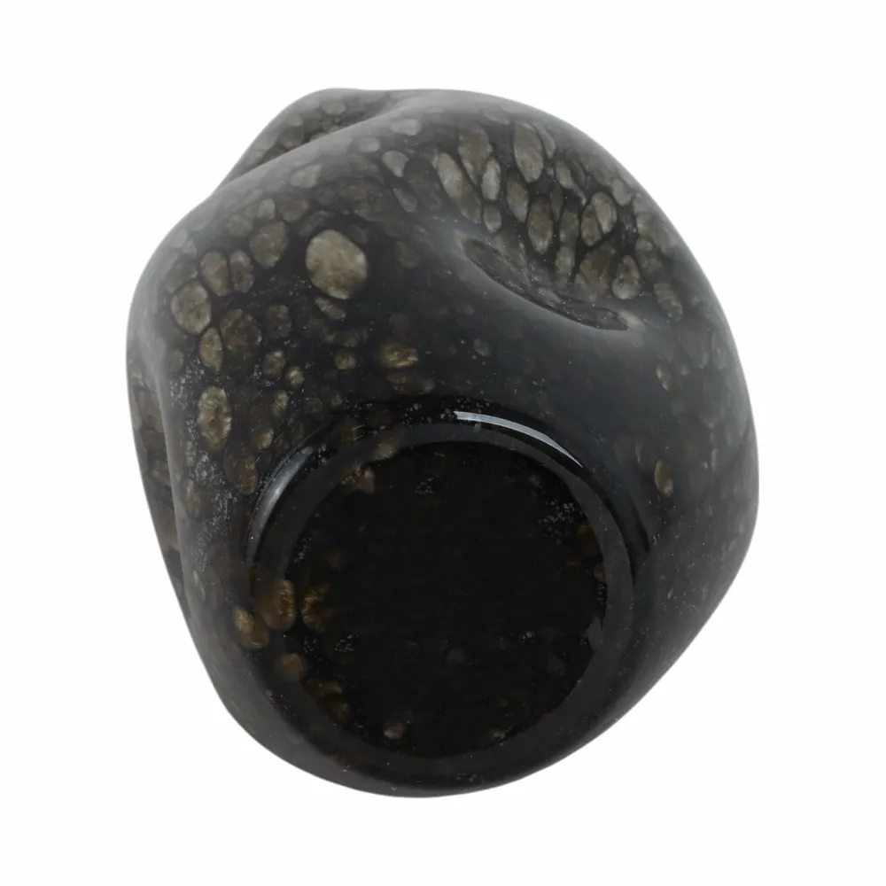 COLEGATE BROWN GLASS VASE 17 (IN)