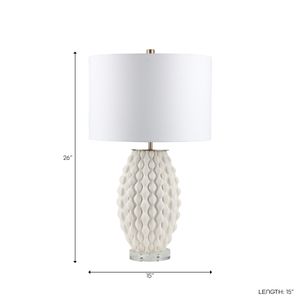 SHAWVALE IVORY LAMP 26 (IN) 10