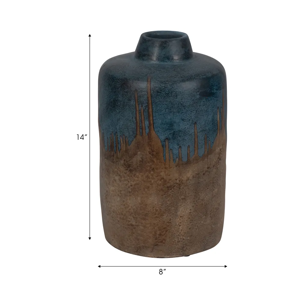 REESELAKE BLUE VASE 14 (IN)