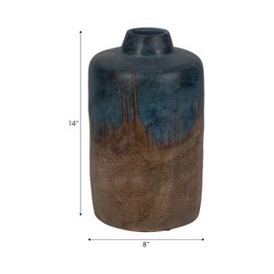REESELAKE BLUE VASE 14 (IN) 9