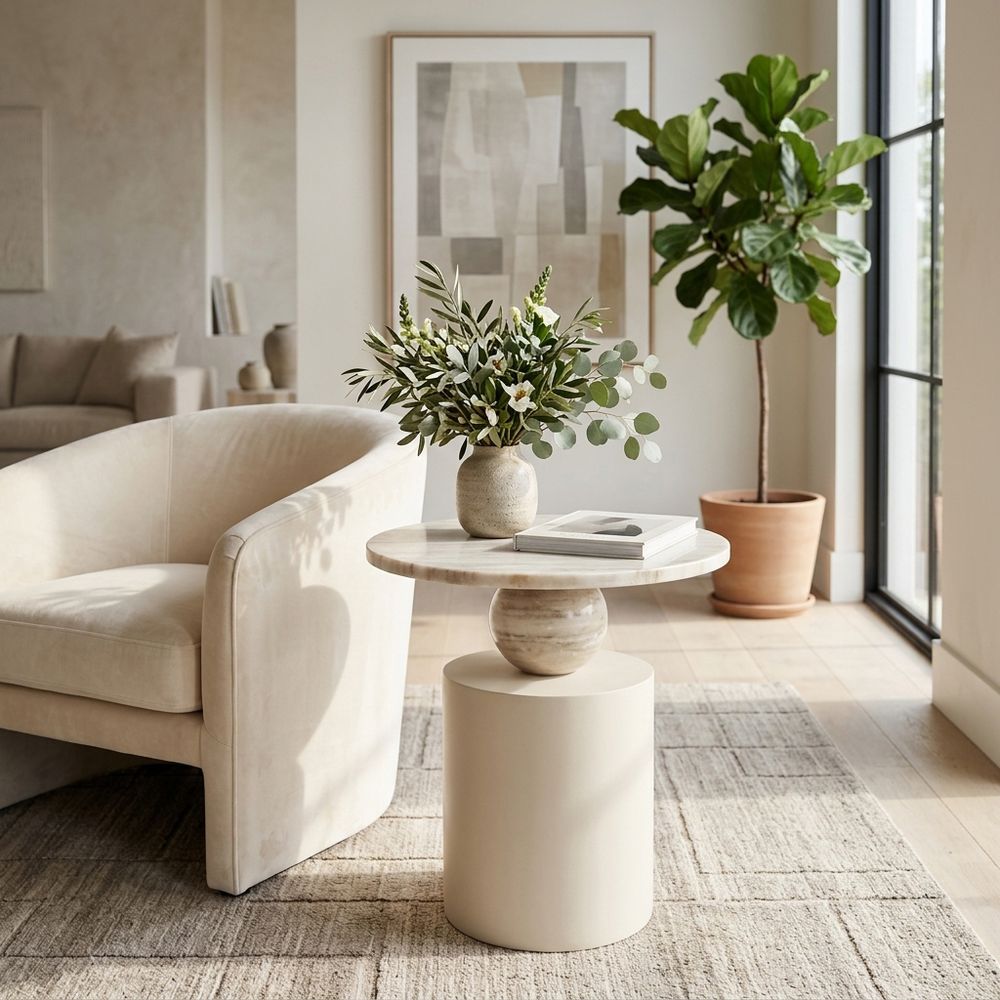 DENVERPARK BROWN TABLE 20 (IN)
