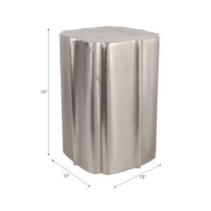 HOUSTONGROVE SILVER TABLE 19 (IN) 9