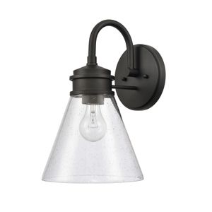 Dovas 13.5'' High 1-Light Outdoor Sconce - Textured Black 3