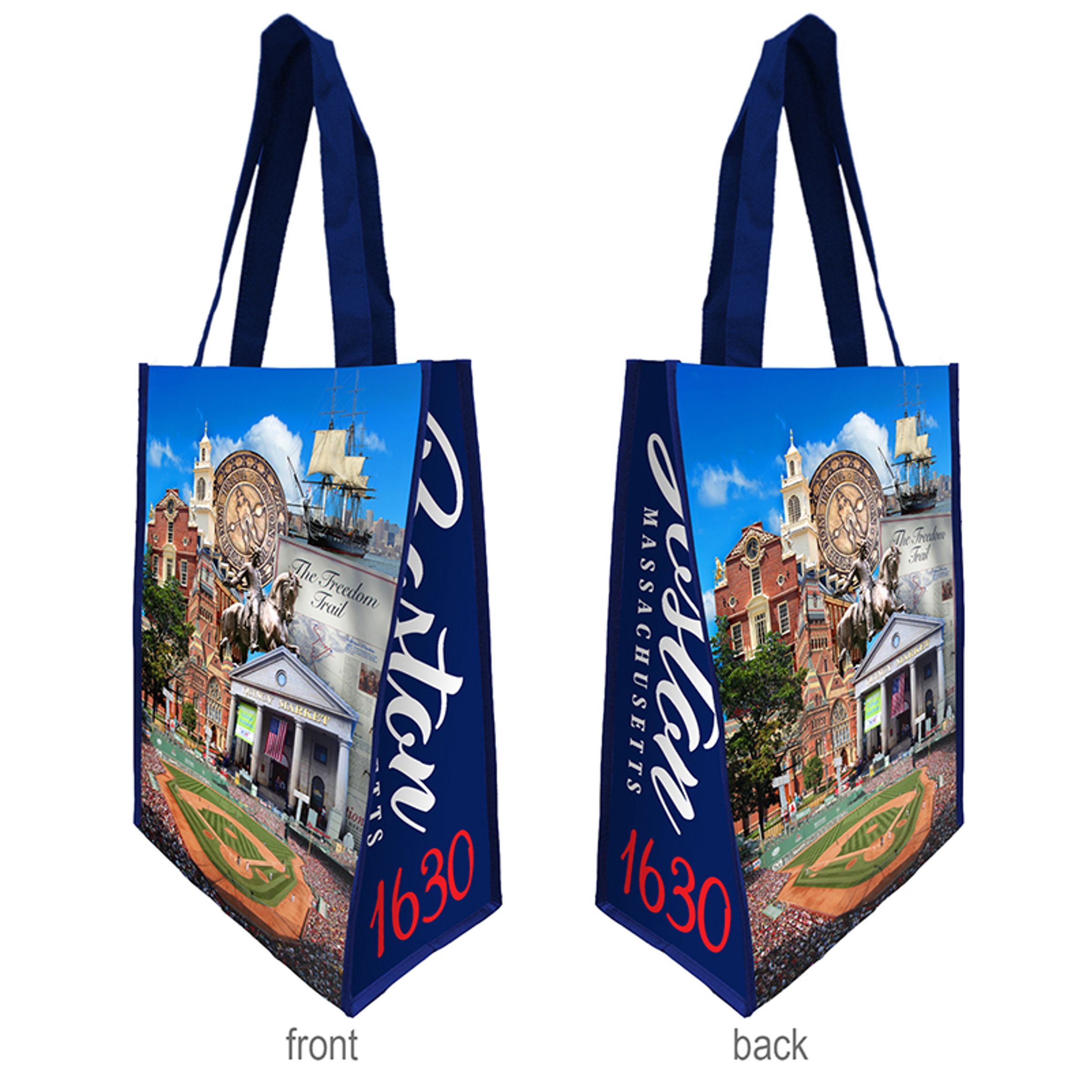 CUSTOM LAMINATED SMALL PROMO TOTE (60-90 DAY TURNAROUND)