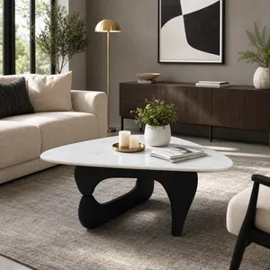 HOPEFIELD BLACK COFFEE TABLE 18 (IN) 8