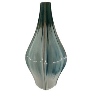 SLATERFORD GREEN VASE 14 (IN) 3