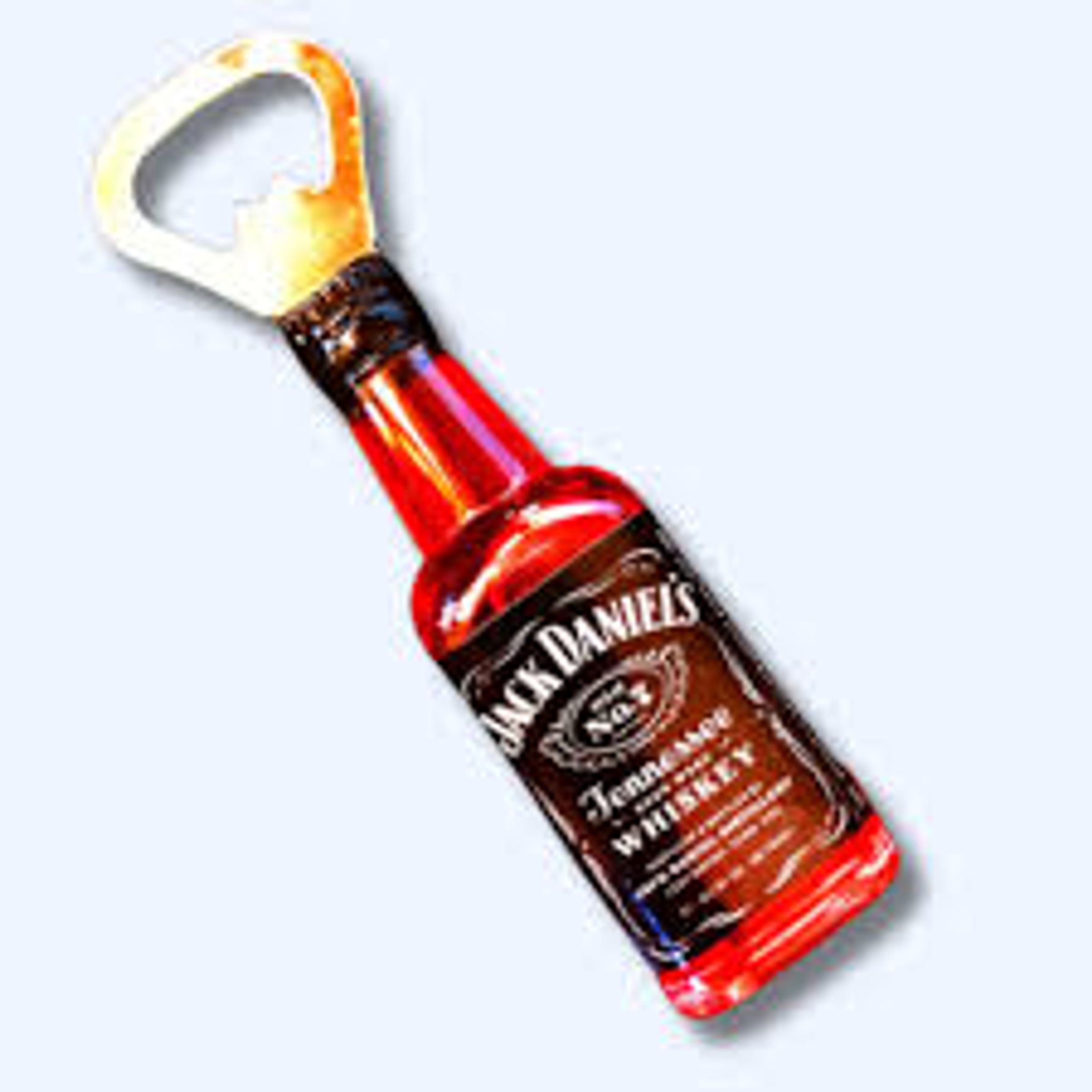 SEE-THRU TEQUILA BOTTLE OPENER MAGNET